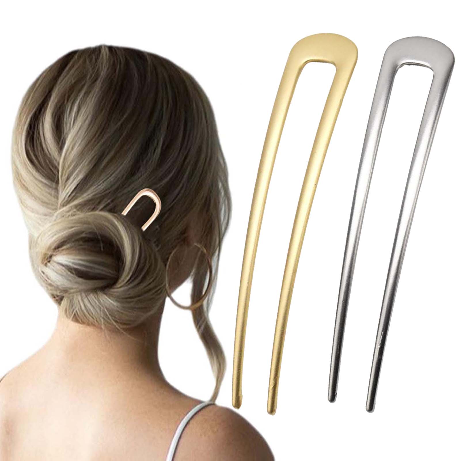 Clip In Hair Piece - Forcine per capelli a U alla