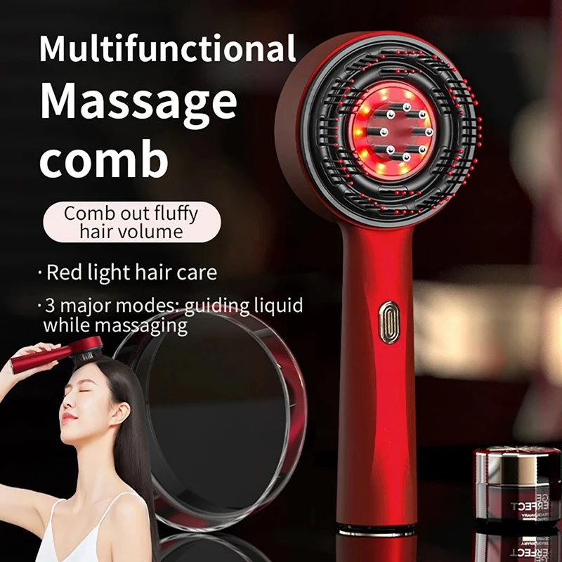 Hair Care For Hair Loss - Pettine Massaggiante Elettrico a Vibrazione, Spazzola