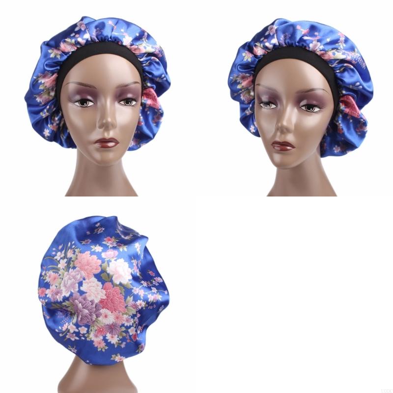 Hair Care Night Routine - Cappello da sonno con bordo cuffia