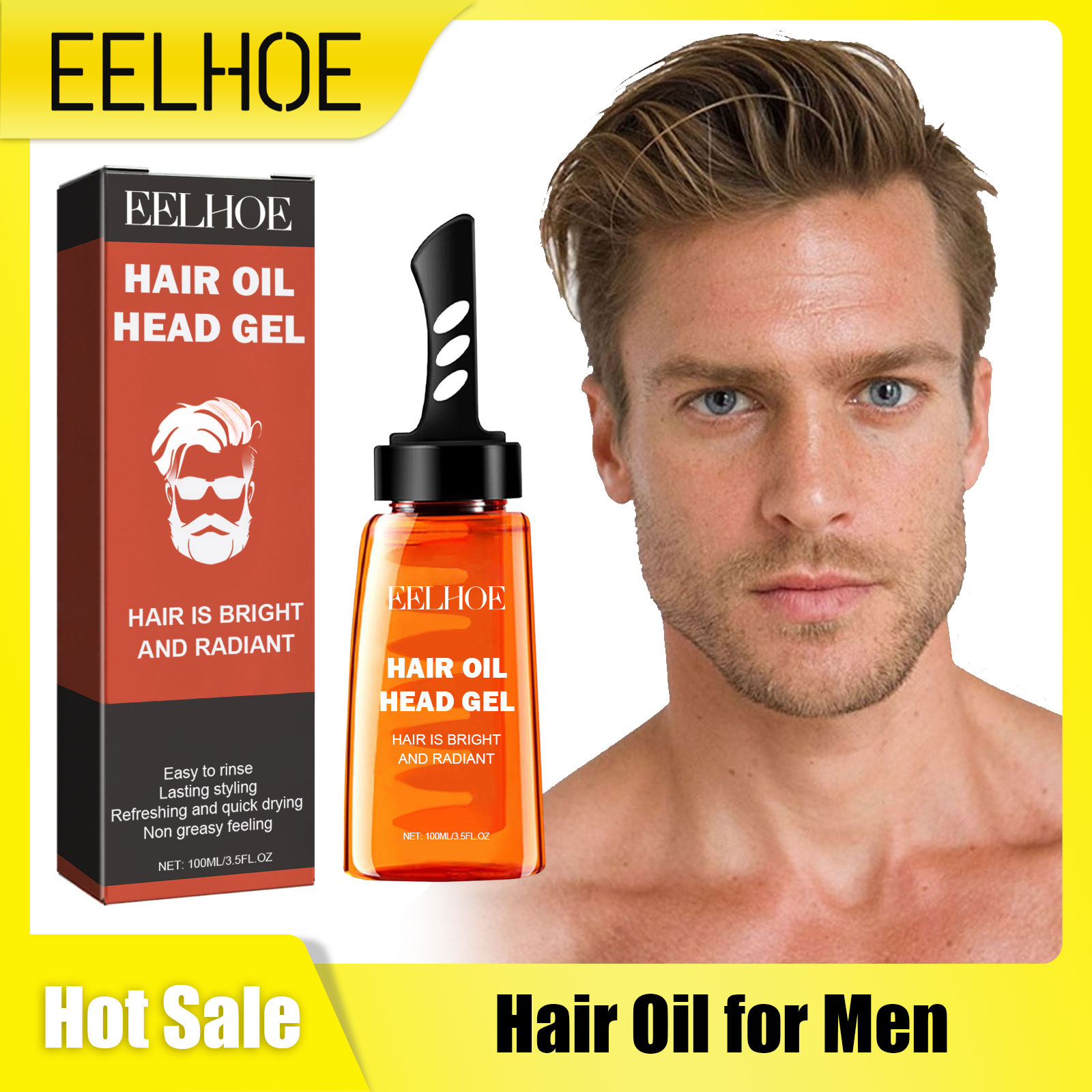 Hair Care Natural Products - EELHOE Cera per Capelli Professionale 2