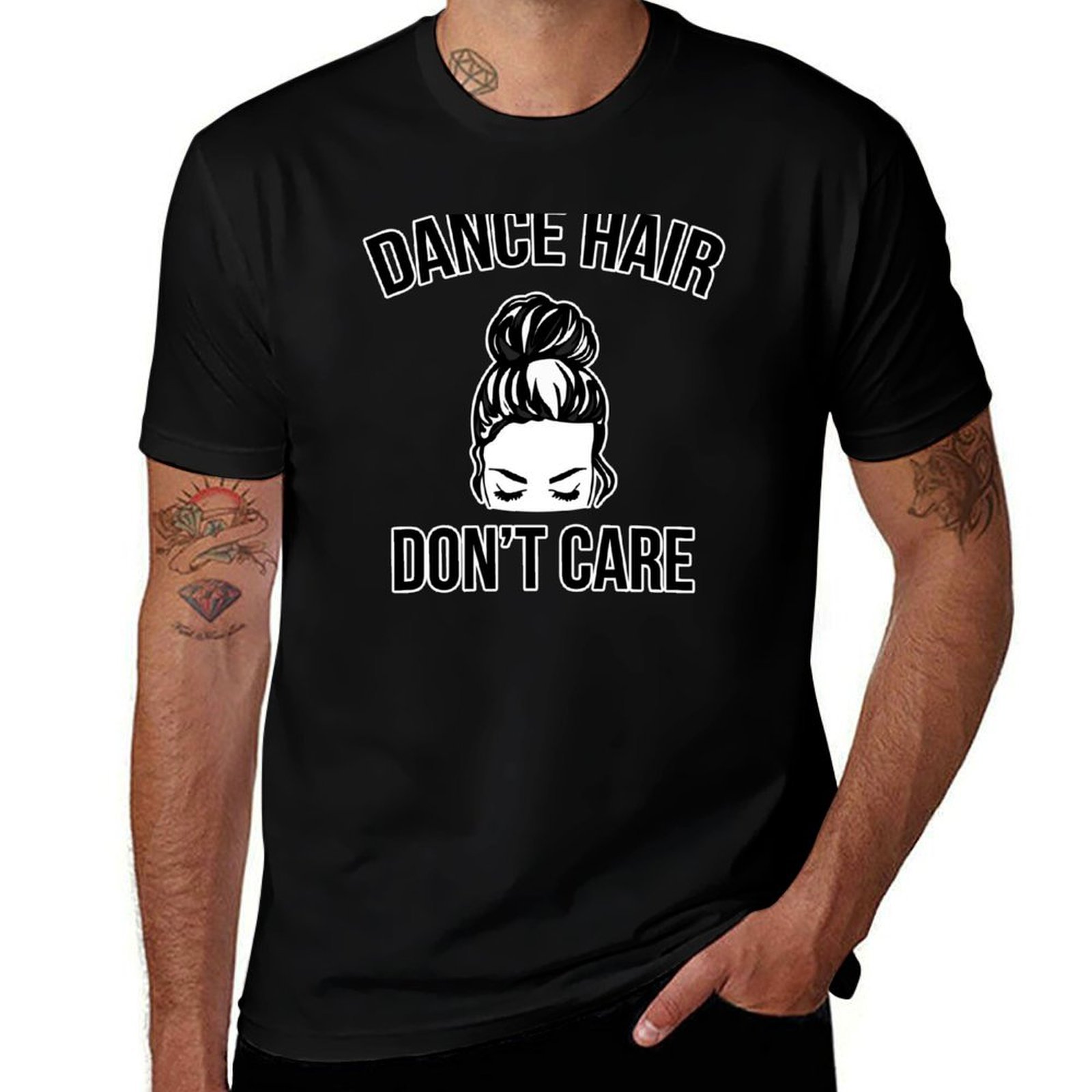 Hair Care Works - T-shirt da ballerina Dance Hair Don't
