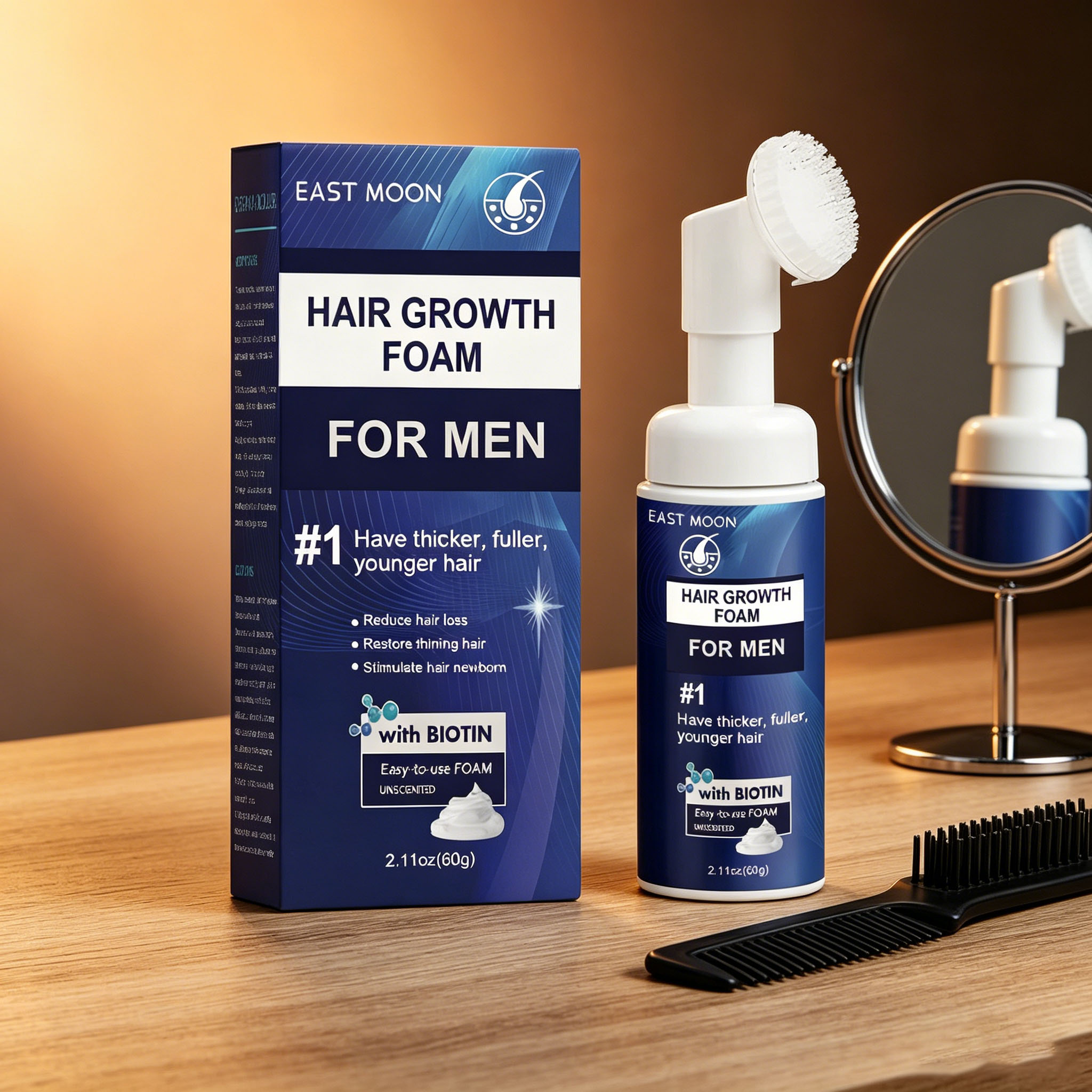 Hair Care For Hair Loss - Schiuma per la Crescita dei Capelli