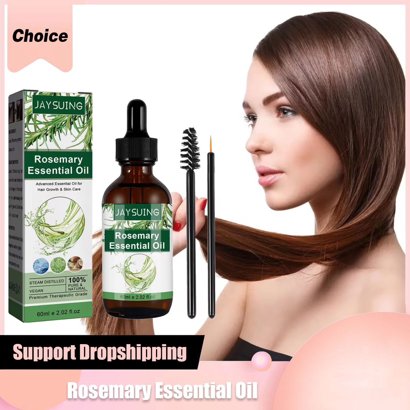 Hair Care For Hair Loss - Olio essenziale di rosmarino per la