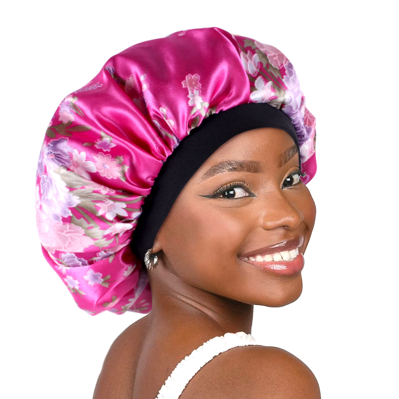 Hair Care For Hair Loss - Cofano da donna in raso elastico