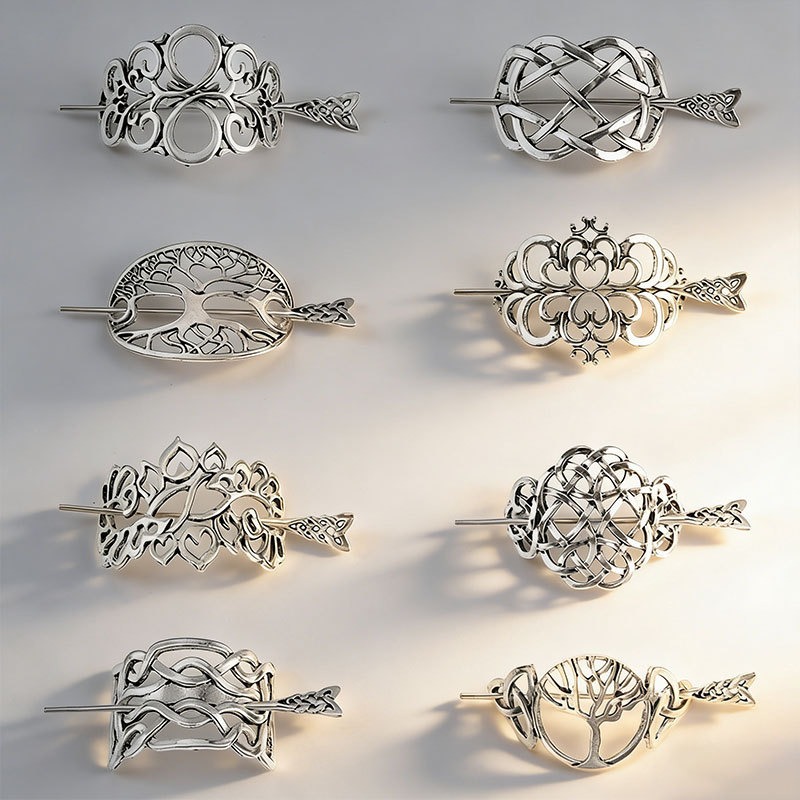 Clip In Hair Piece - Set di 24 Fermagli per Capelli