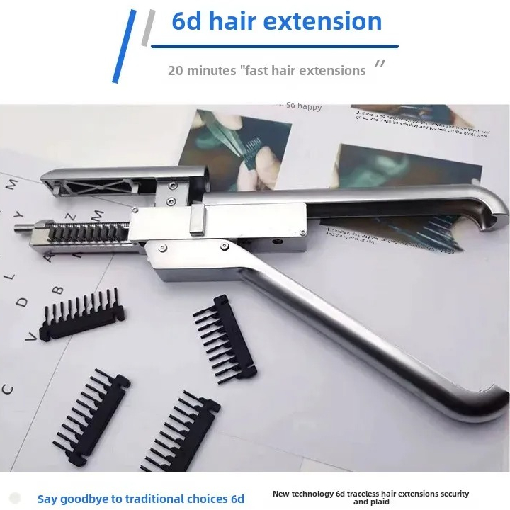 Glue Gun Hair - HH 6D Strumento per colla per