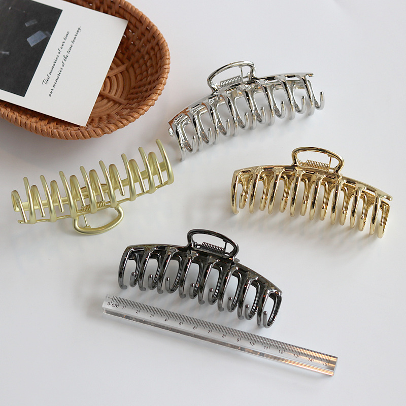 Hair Clip Claw Large - 1 pezzo francese retrò europeo e