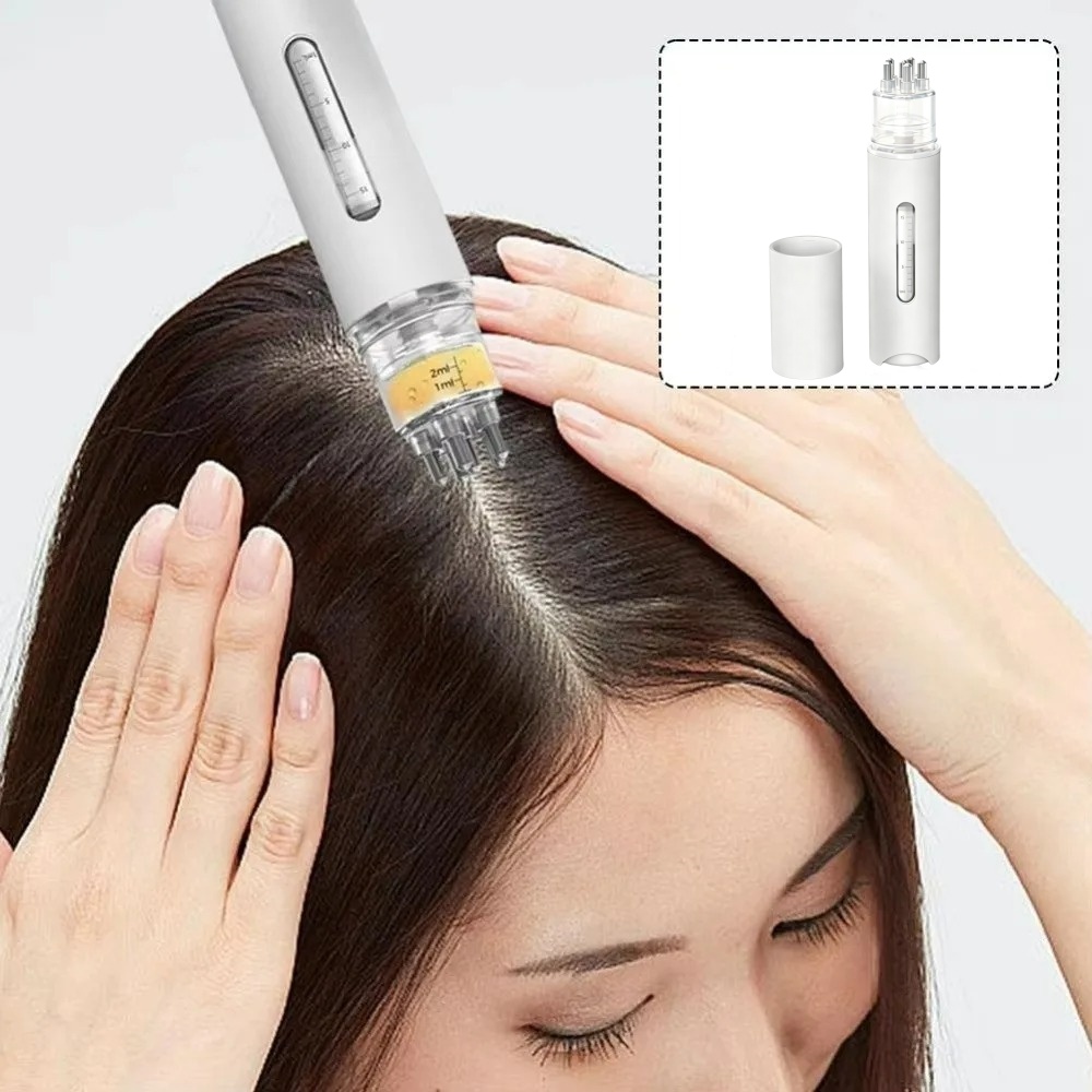 Hair Care For Hair Loss - Applicatore di Olio per Capelli, Pettine