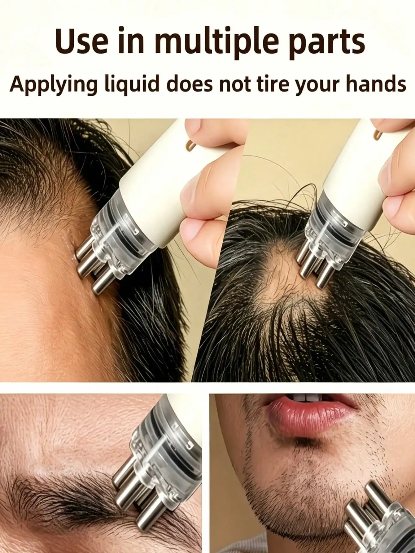 Hair Care For Hair Growth - Applicatore per Cuoio Capelluto con Siero