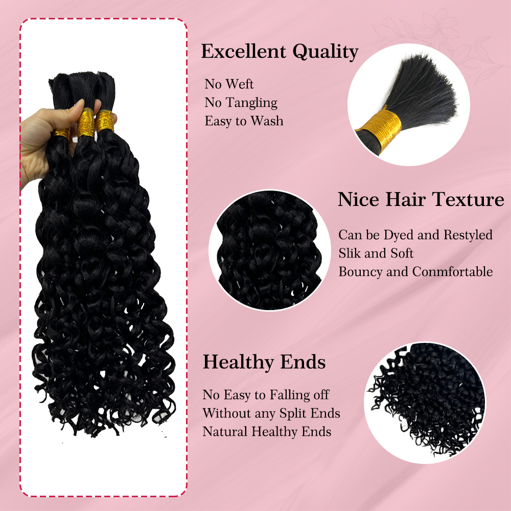 Ali Queen Hair Water Wave Bulk - Hair Care Color recensione e prezzo