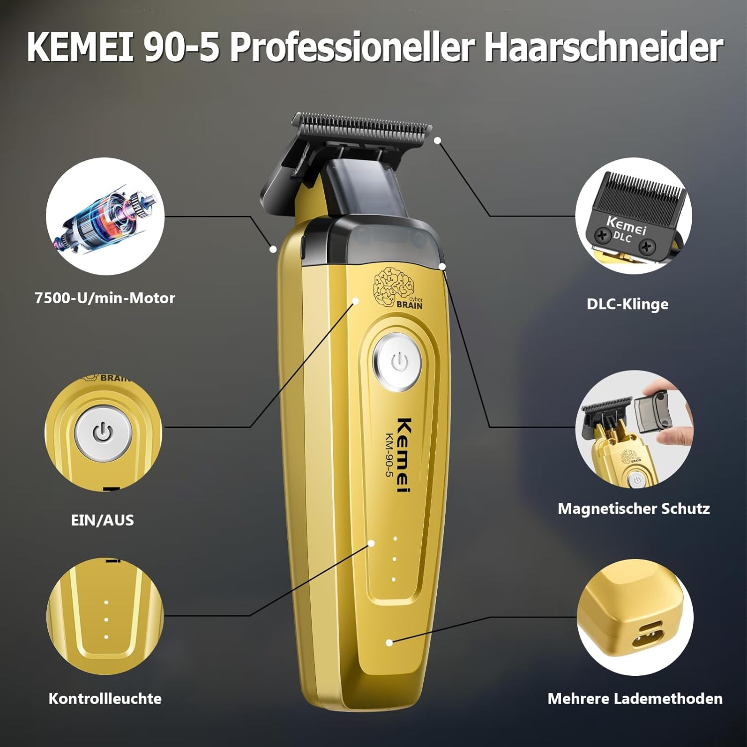 Tagliacapelli KEMEI per Uomo,  - Hair Care Works recensione e prezzo