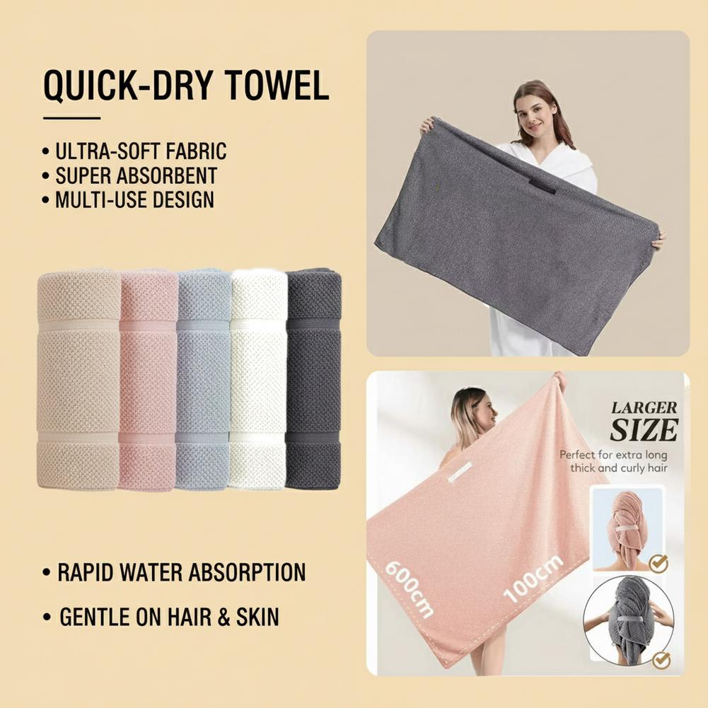 Asciugamano Super Assorbente i - Hair Turban Towel recensione e prezzo