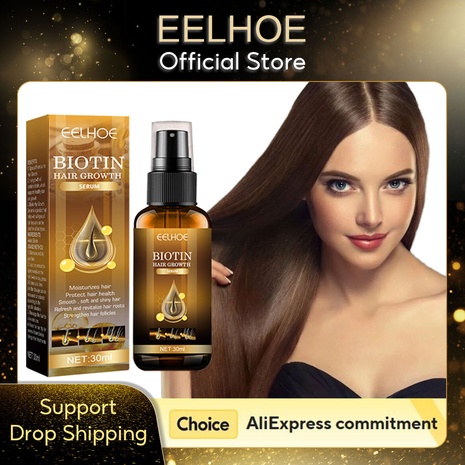 EELHOE Biotina Siero per la cr - Hair Care Natural Products recensione e prezzo