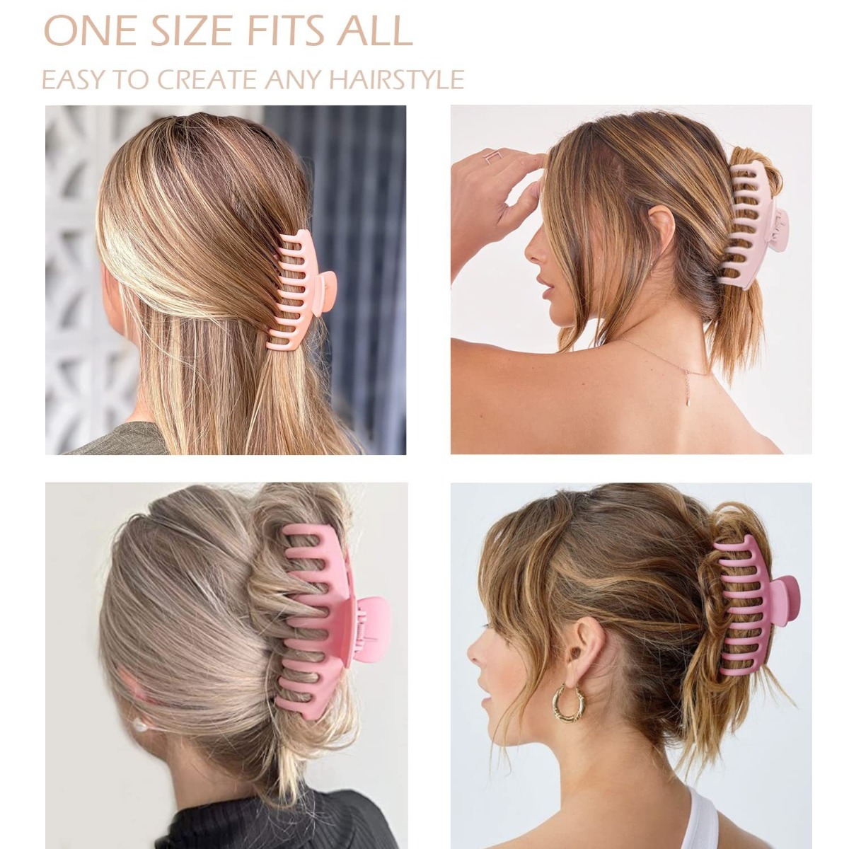 Set di 12 fermagli per capelli - Hair Clip Claw Large recensione e prezzo