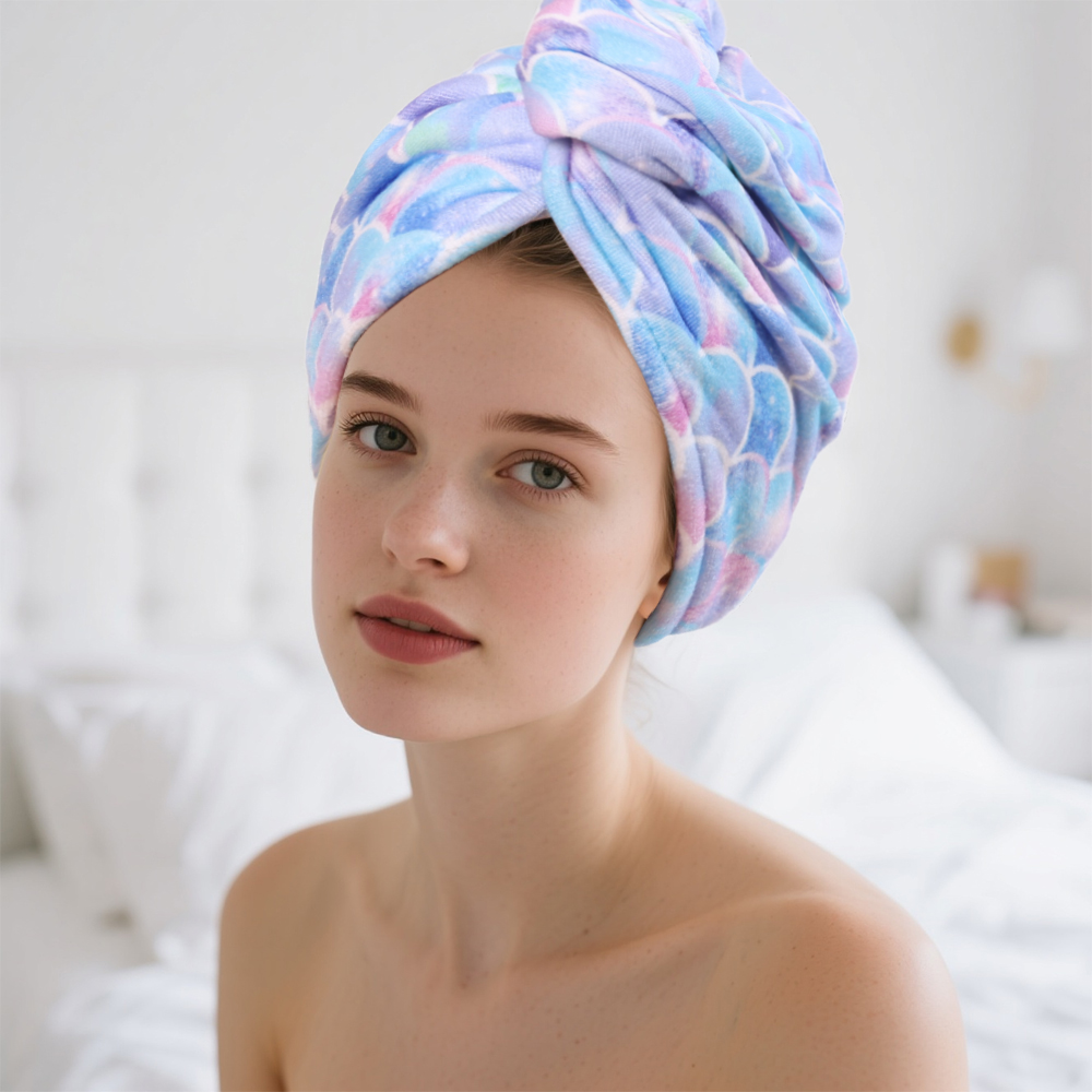 Set di 2 Turbanti Asciugacapel - Hair Turban Towel recensione e prezzo