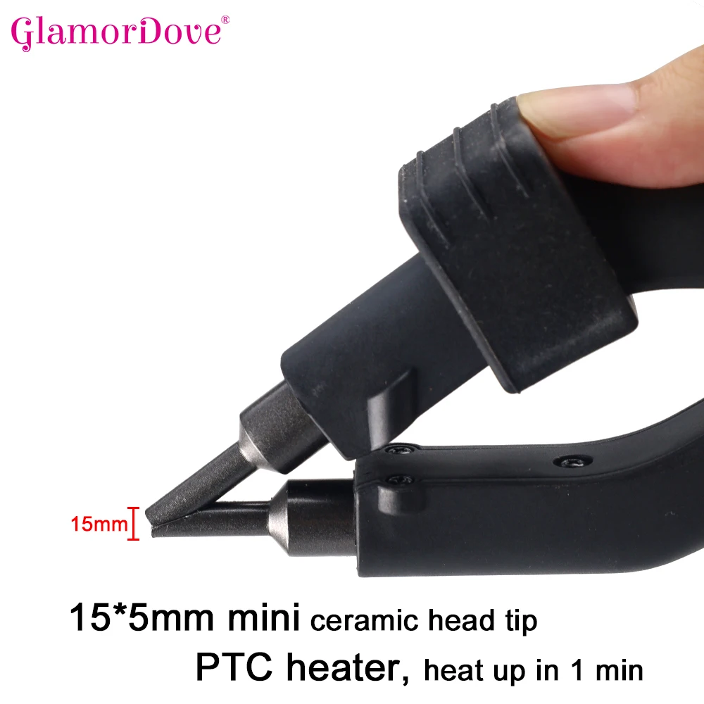 Estensione dei capelli Ferro d - Glue Gun Hair recensione e prezzo