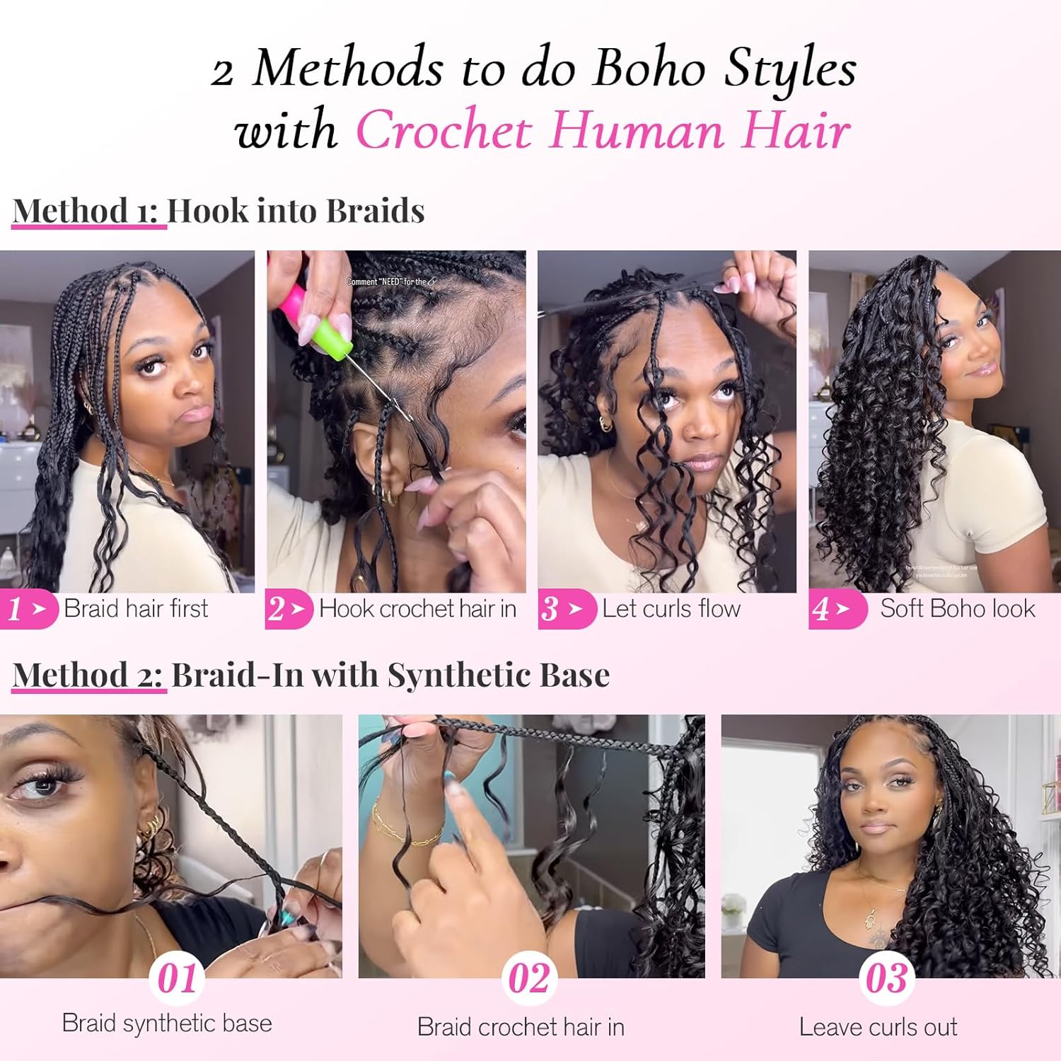 Extensioni per capelli umani D - Hair Care Color recensione e prezzo