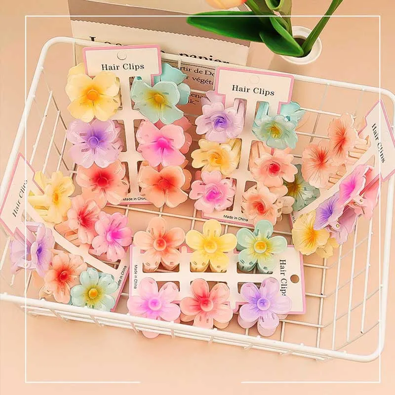 6 pezzi moda fiore trasparente - Hair Clip Claw Large recensione e prezzo