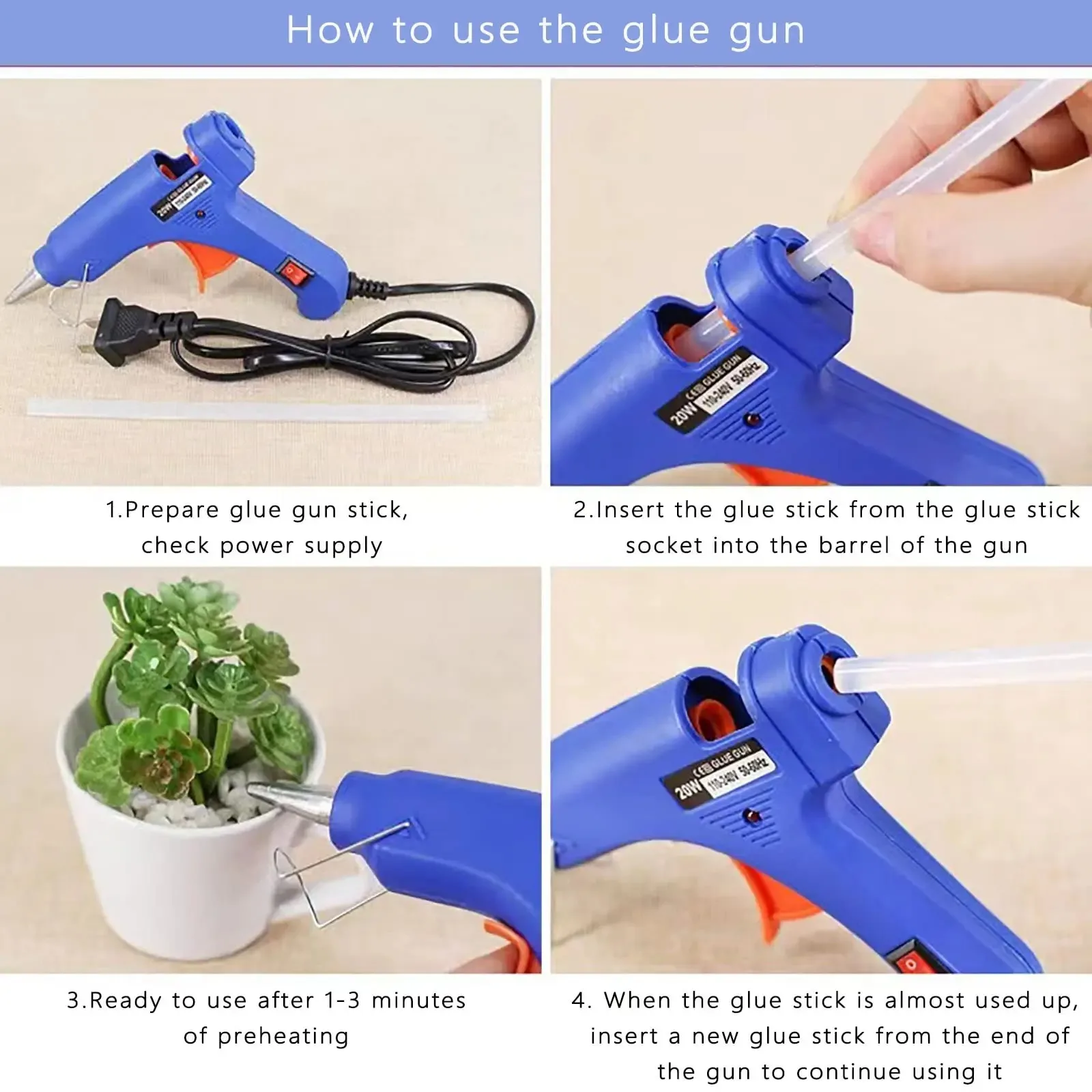 Pistola per colla termica rica - Glue Gun Hair recensione e prezzo