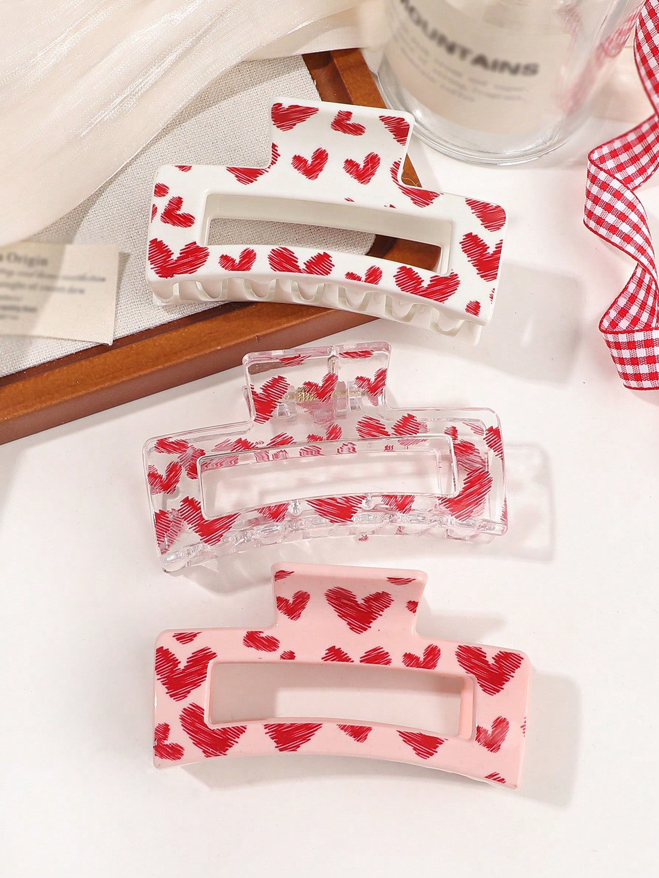 3 fermagli per capelli rosa co - Hair Clip Claw Large recensione e prezzo