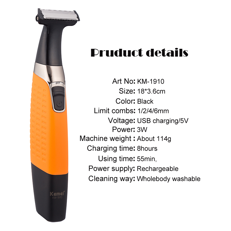 Kemei 1910 Rasoio Elettrico Ri - Hair Care Works recensione e prezzo