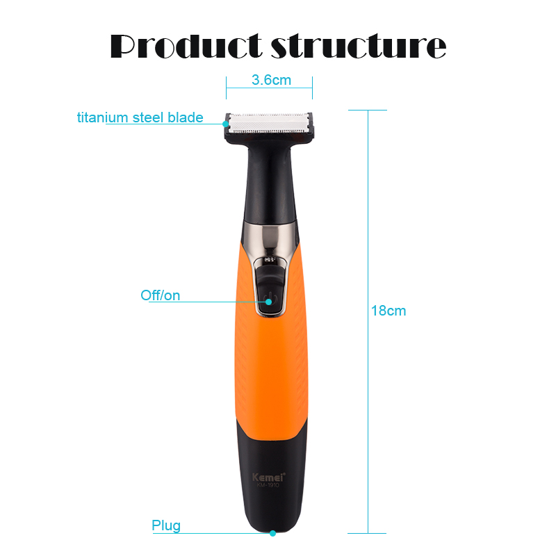 Kemei 1910 Rasoio Elettrico Ri - Hair Care Works recensione e prezzo