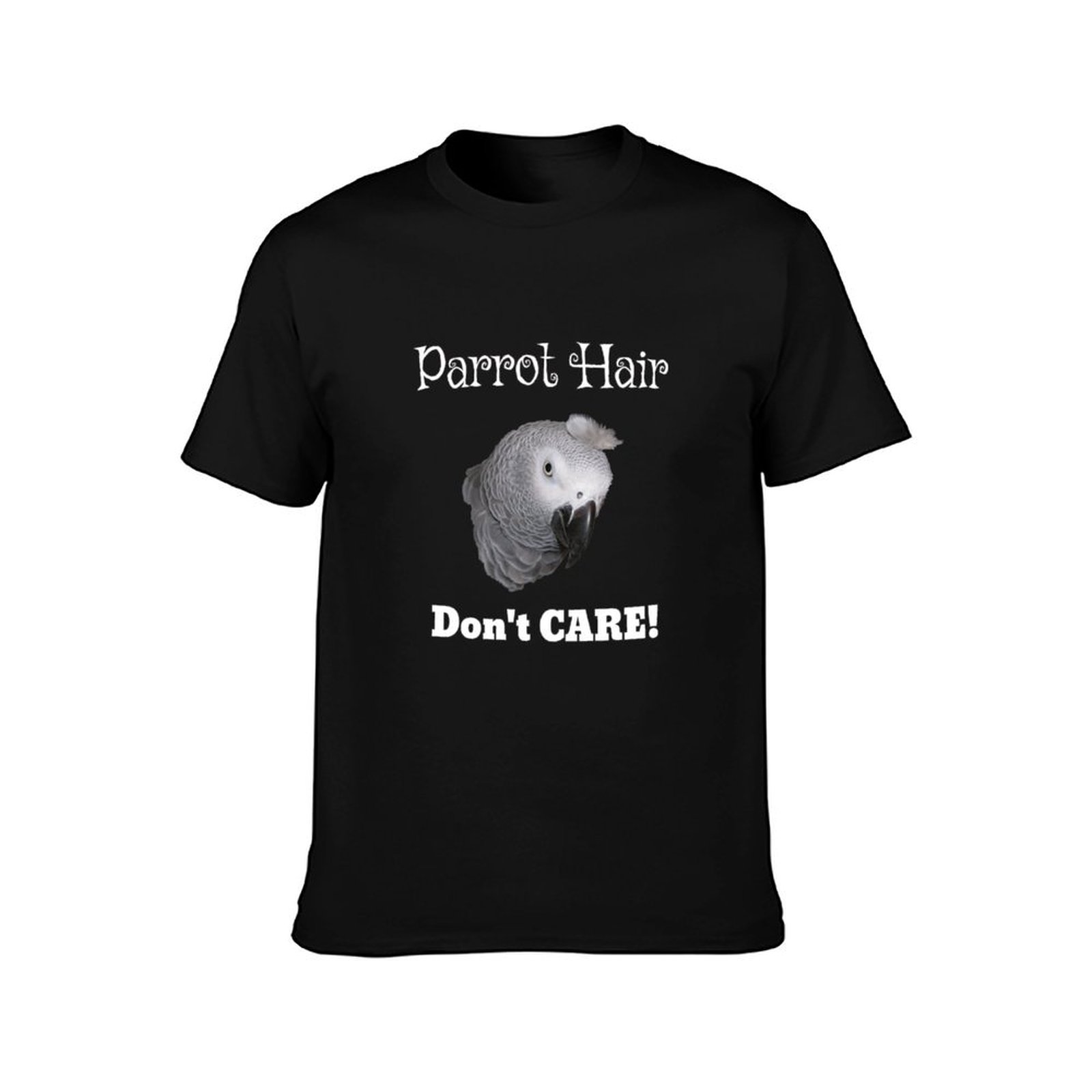 T-shirt Parrot Hair Don't Care - Hair Care Works recensione e prezzo