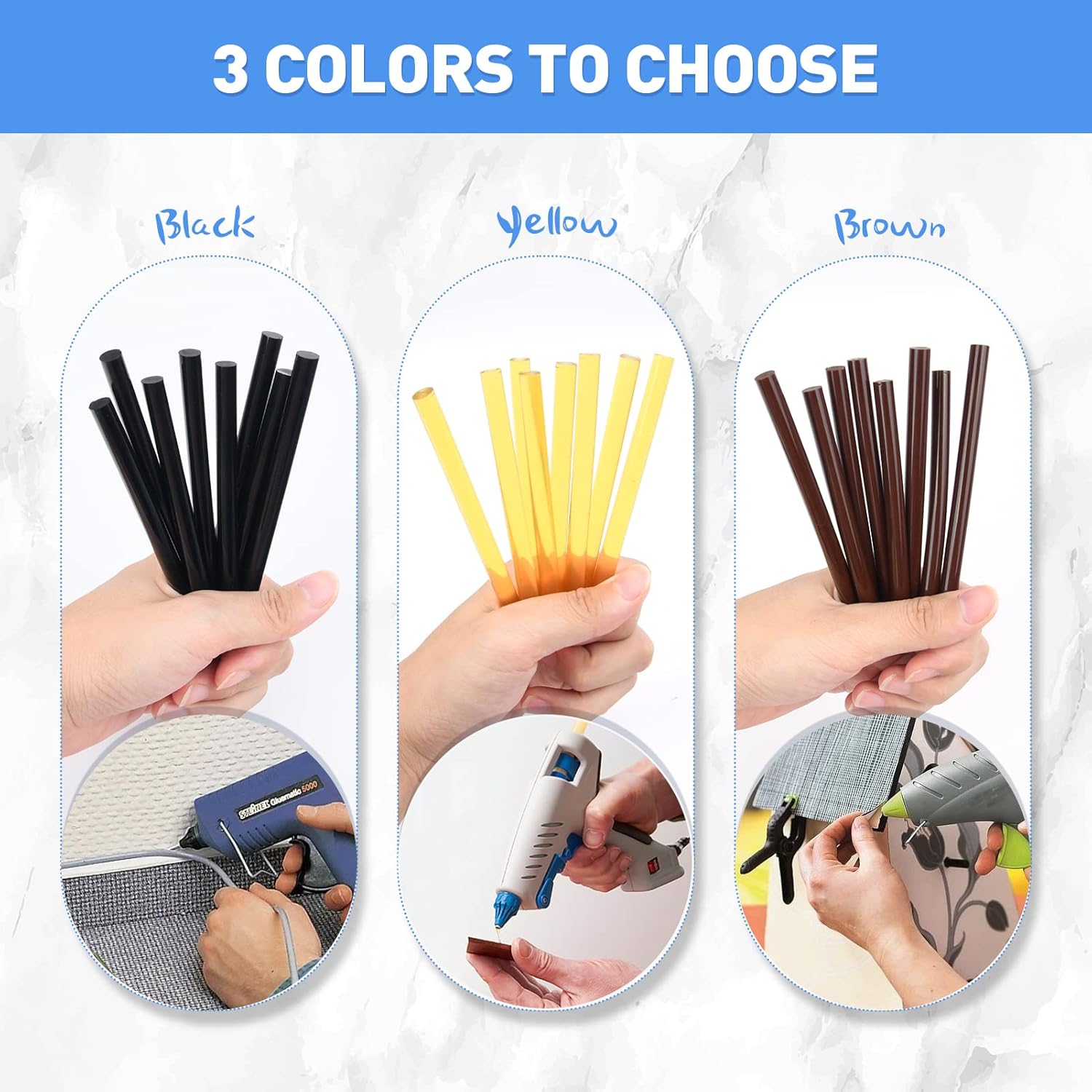24 pezzi bastoncini profession - Glue Gun Hair recensione e prezzo