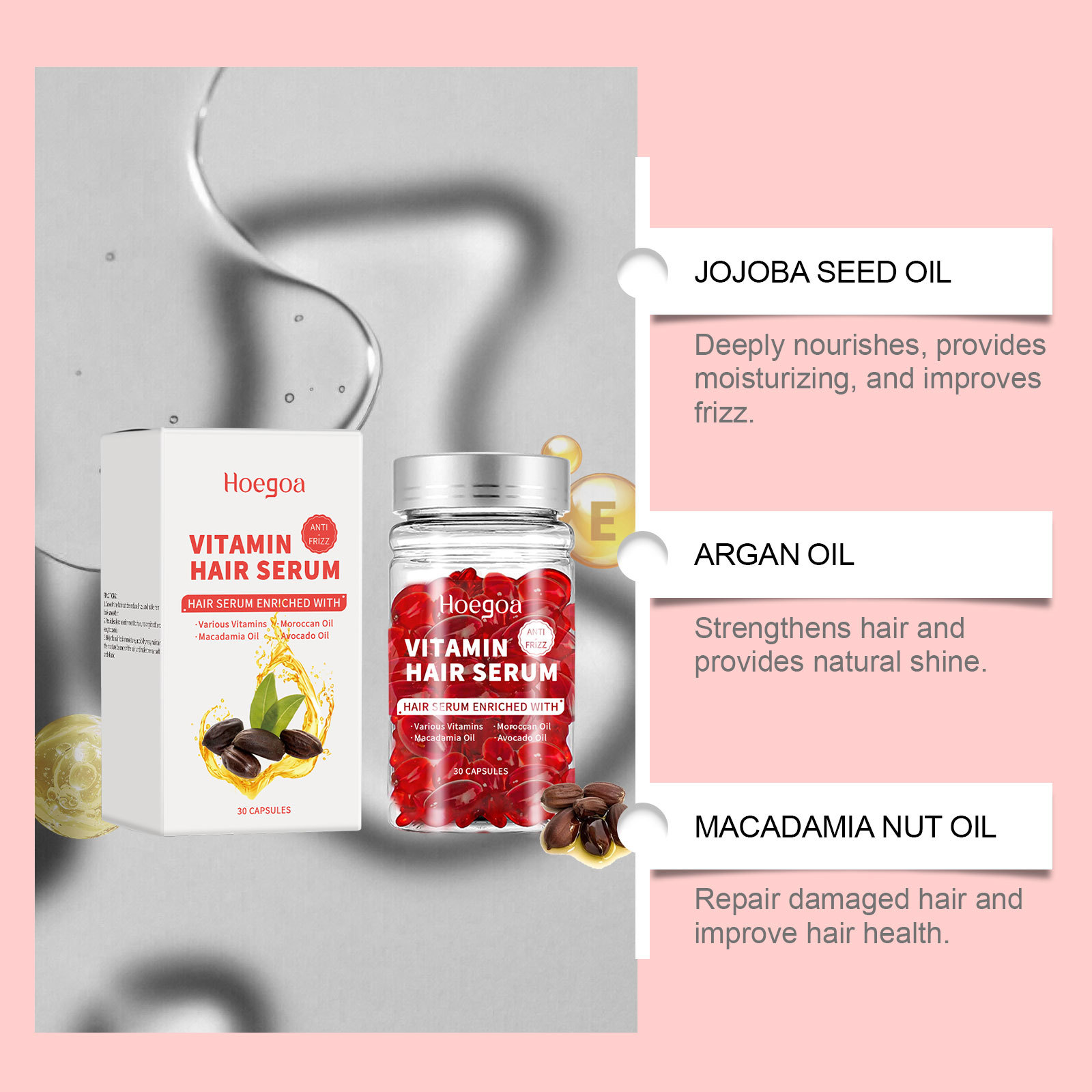 Capsule di siero per la cura d - Hair Care For Hair Loss recensione e prezzo
